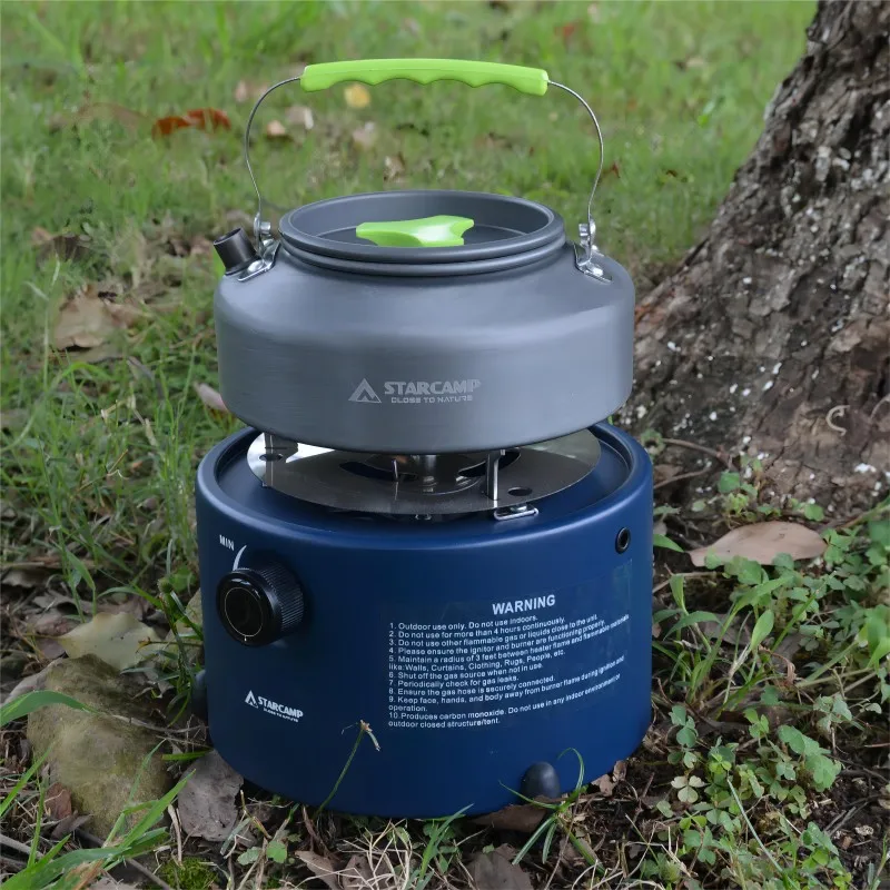 STARCAMP 2000W Outdoor Portable Camping Propane Mini Gas Heater and Stove 2 in 1