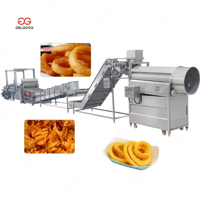 Fried Shallot Fryer Production Onion Petals Frying Machine Industrial Frying for Onion