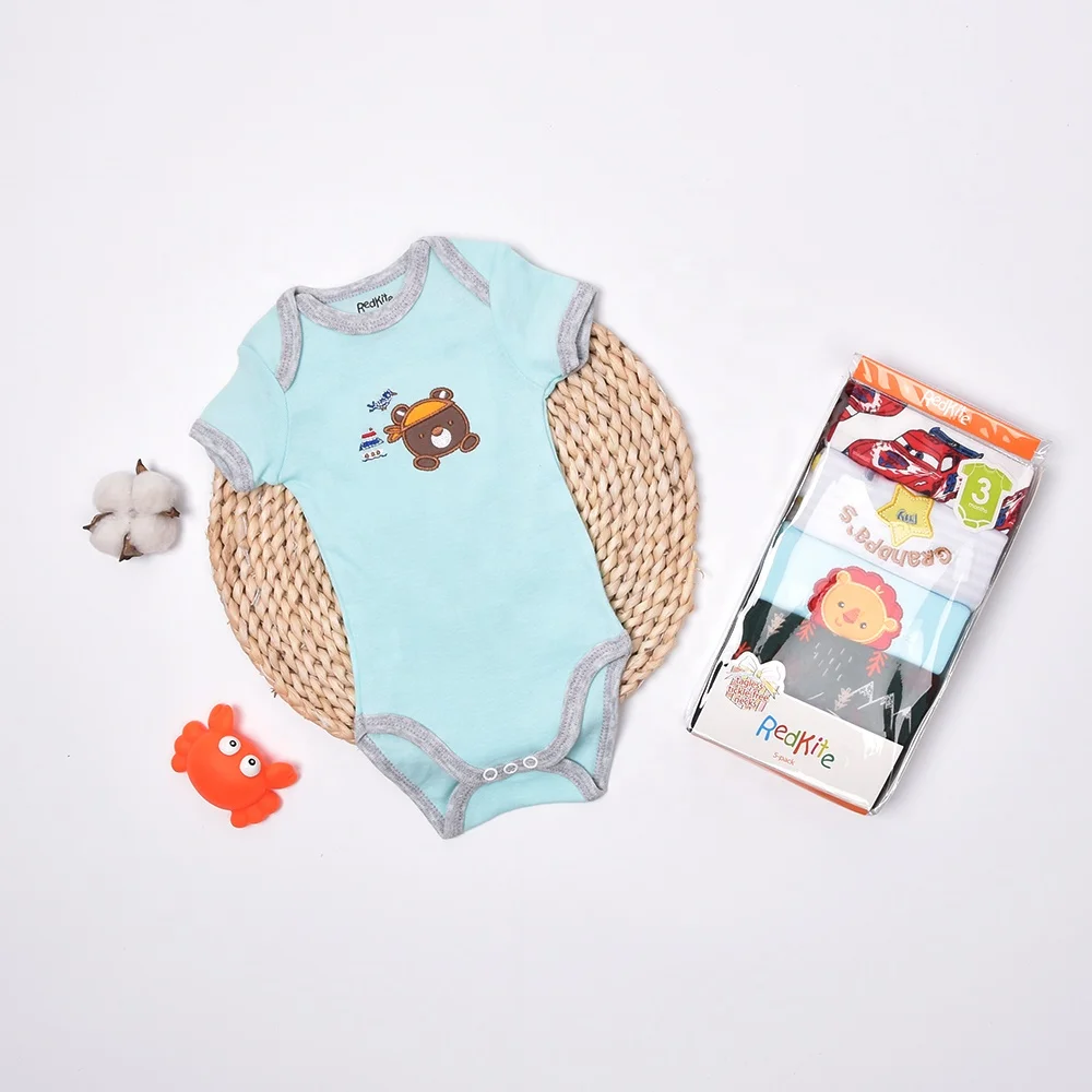 China Supply High Quality 100% Cotton Knitted Toddler Baby Romper Newborn Clothes