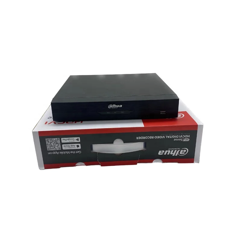XVR5216A-4KL-I3 H.265+/H.265 dual-stream XVR HDCVI TVI IP AHD dvr 16 channel 4k 2HDD with human face recognition XVR dahua