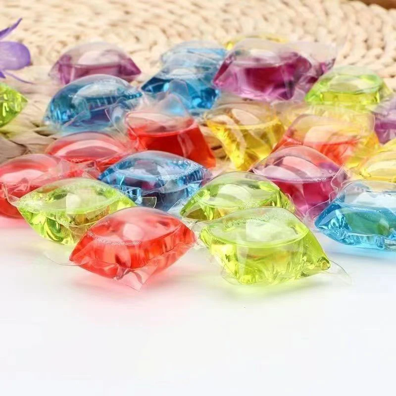 Factory hot sale all-in-one laundry gel beads laundry liquid granule capsules washing beads softly clean and leave fragrance