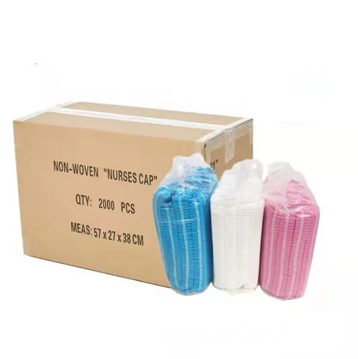 Non Woven Medical Surgery Nurse Bouffant Scrub Disposable Surgical Hat