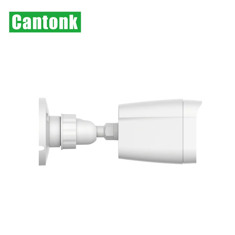 Cantonk Built-in Mic Full Color Night Vision Bullet Camera CCTV IP Camera