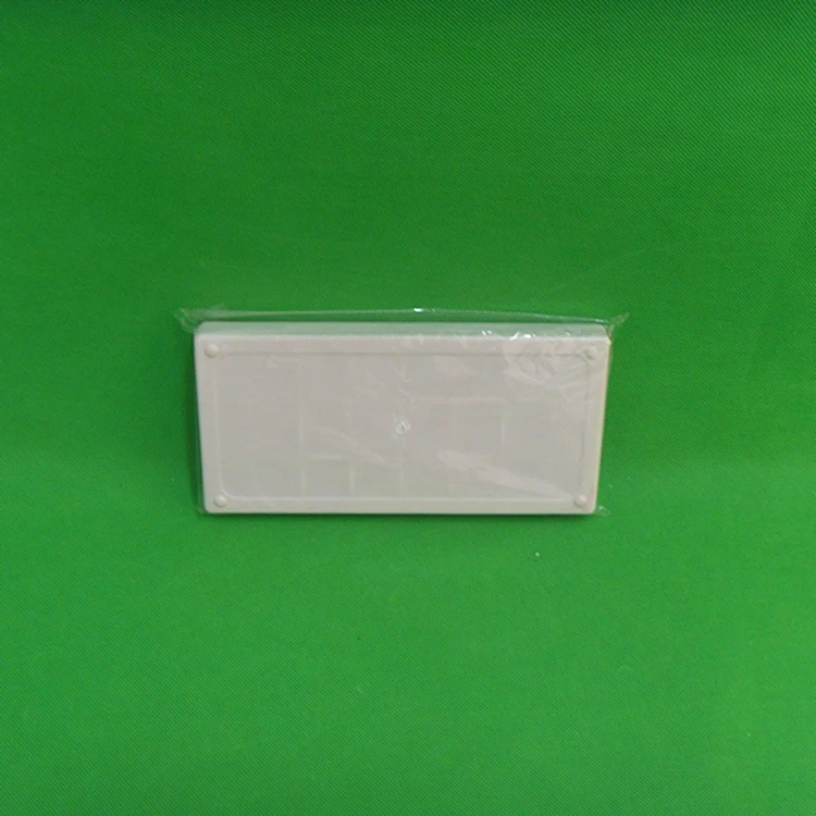 LOW MOQ 24/36 Color Rectangle Shape Beautiful paint palette box color palette box with lid