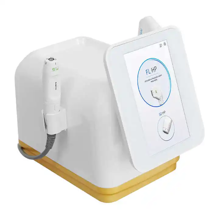 Facial Lifting Beauty Device 7Dhifu+vamx Wrinkle Removal RF Skin Tightening Anti aging Machine