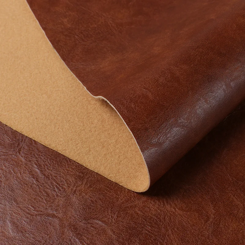 Wholesale 1.2mm vintage soft leather pu leather shoes upper material