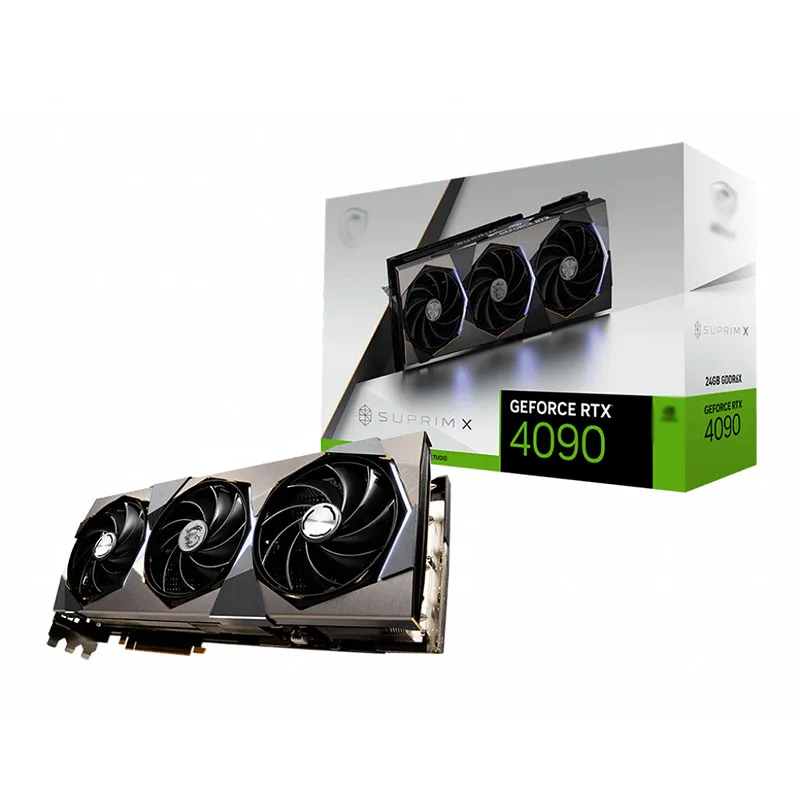RTX 4090 GPU Graphics Card 24GB GDDR6X  RTX4090 SUPRIM X Desktop Video Card