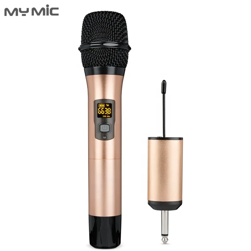 MY MIC New model WX01 professional Dynamic Karaoke uhf Wireless microphone for karaoke Performance Speech