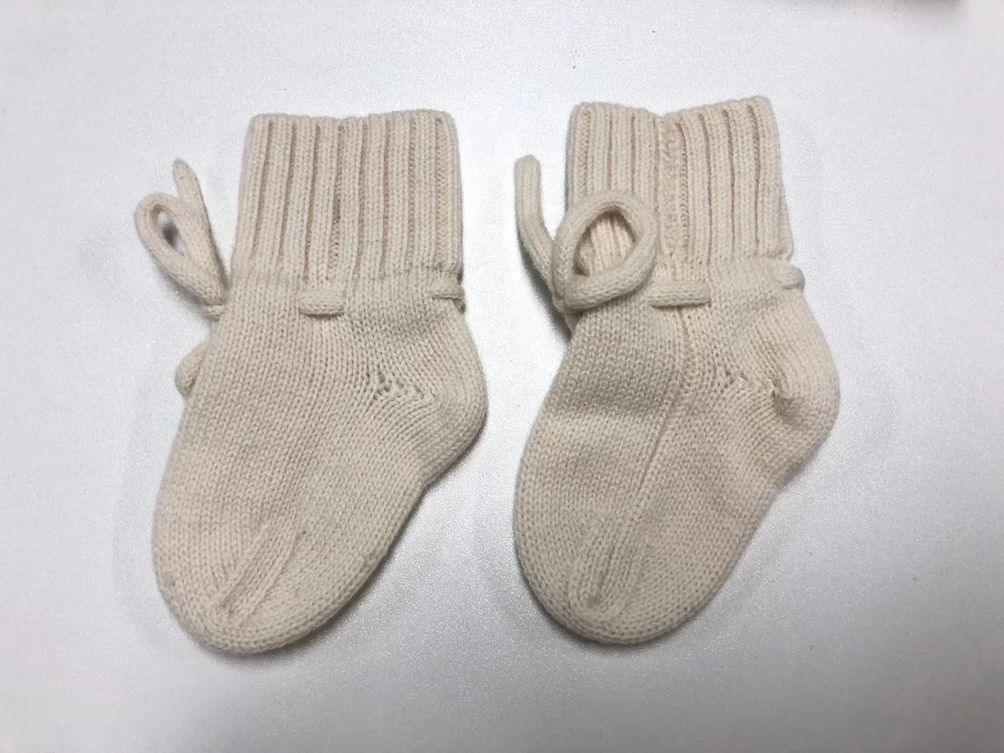 Infant newborn baby knitted merino wool shoes socks for baby 0 to 9 months