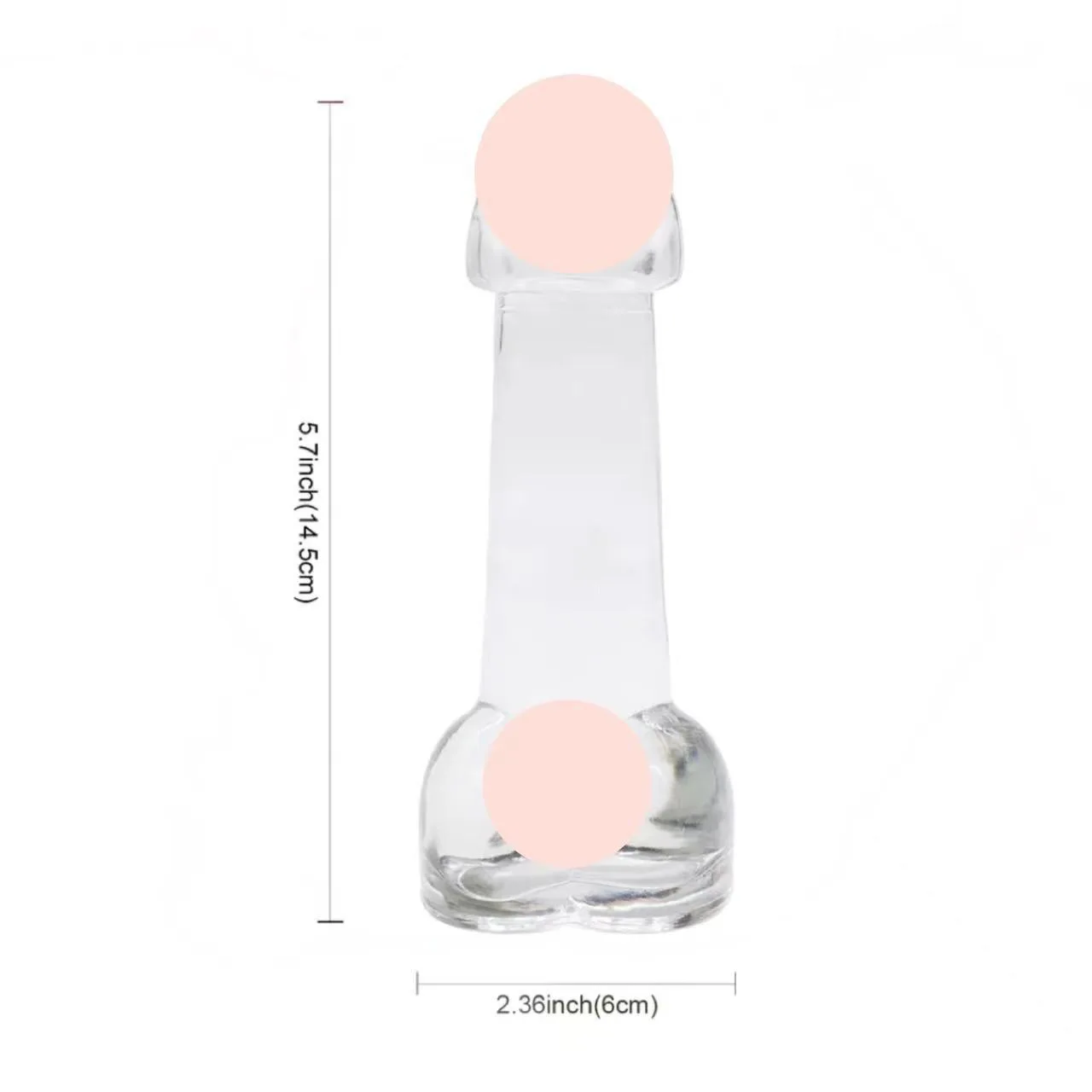 Drinking Glass Cup willy Shape Glass Cups bachelor Party Supplies Wine Glass