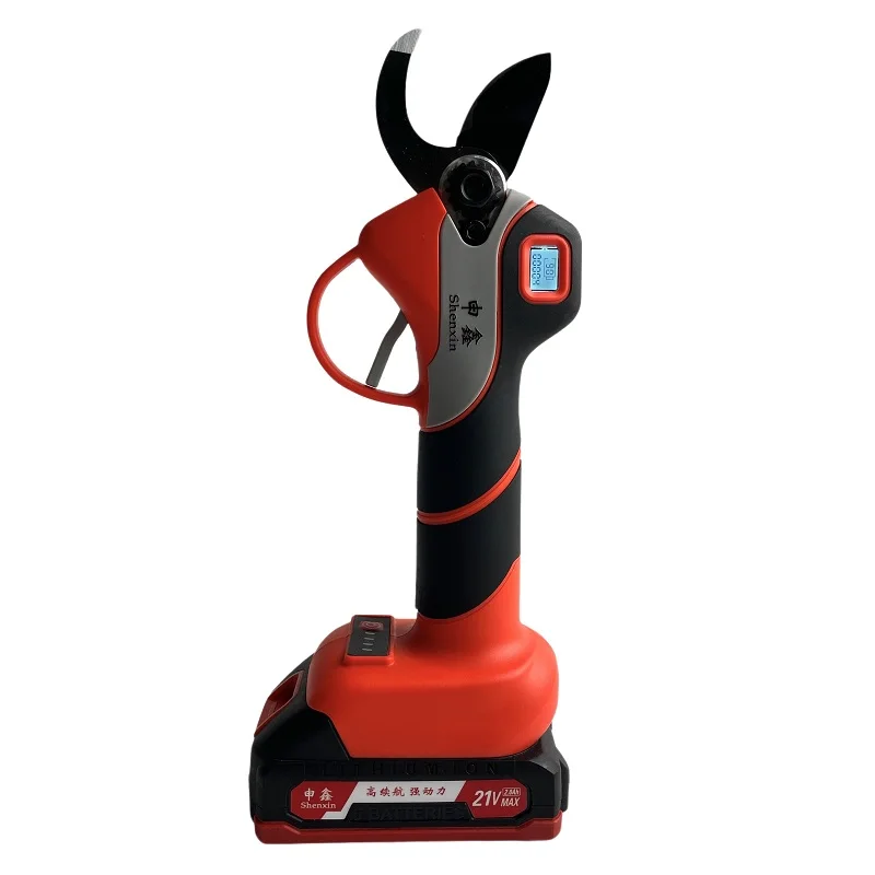SENGXIN 30mm 21V High Quality Cordless Bypass Spring Fruit Pruner Garden Pruning Shears For Flowers