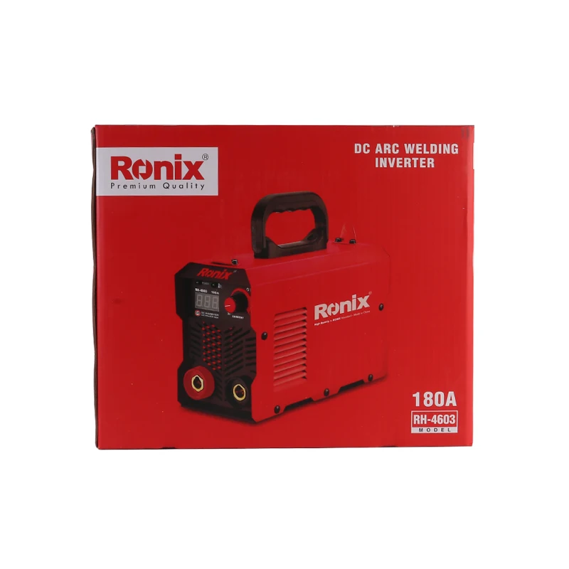 Ronix модель RH-4603 Профессионального Домашнего Использования сварочный инвертор 65 В 180 А постоянного тока портативный аппарат