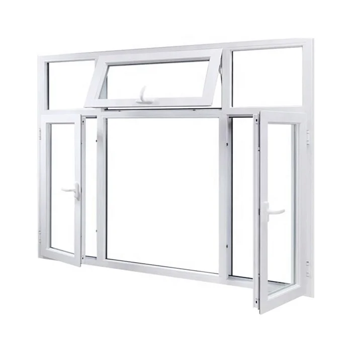 Hanging Burglar Proof Awning Window Aluminum Glass Top Hung Storm Windows