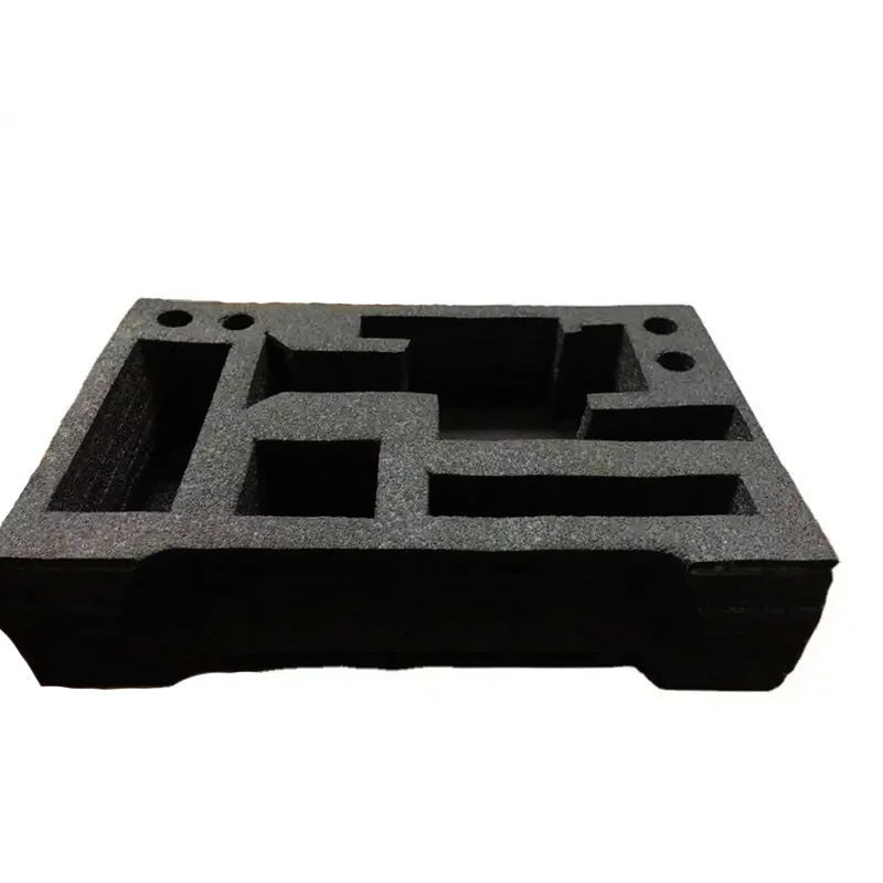 Custom Foam Insert Packaging Black EPE PU EVA Foam Package High Density Polyethylene Foam Insert Packaging