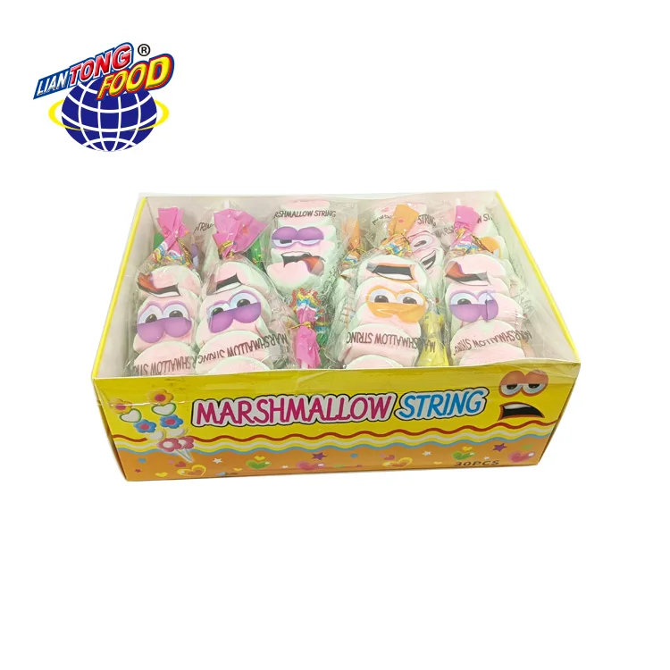 Marshmallow String Wholesale Halal Bulk Marshmallow String Candy Manufacturer Sweet Candy