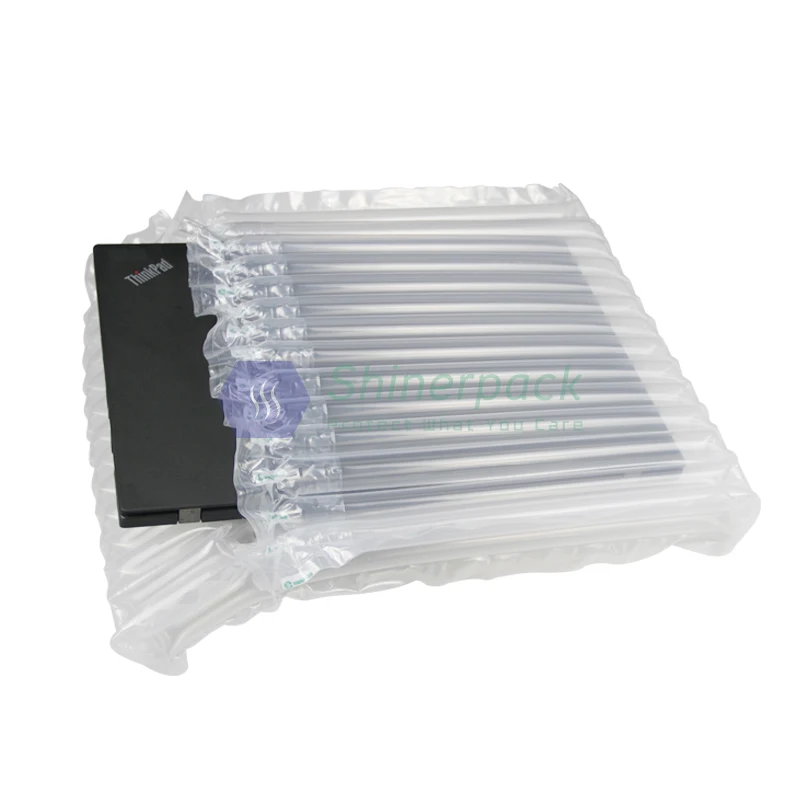 High Quality Strong Enough Custom Air Cushion Bubble Column Inflatable Computer Laptop Bags Mailer Air Cushion Laptop Packaging