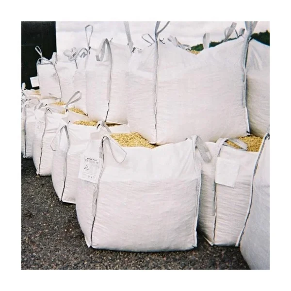 Transparent plastic jumbo big bag 1200kg cement bag China manufacturer Top Full Open fibc bag  for sand in Agriculture
