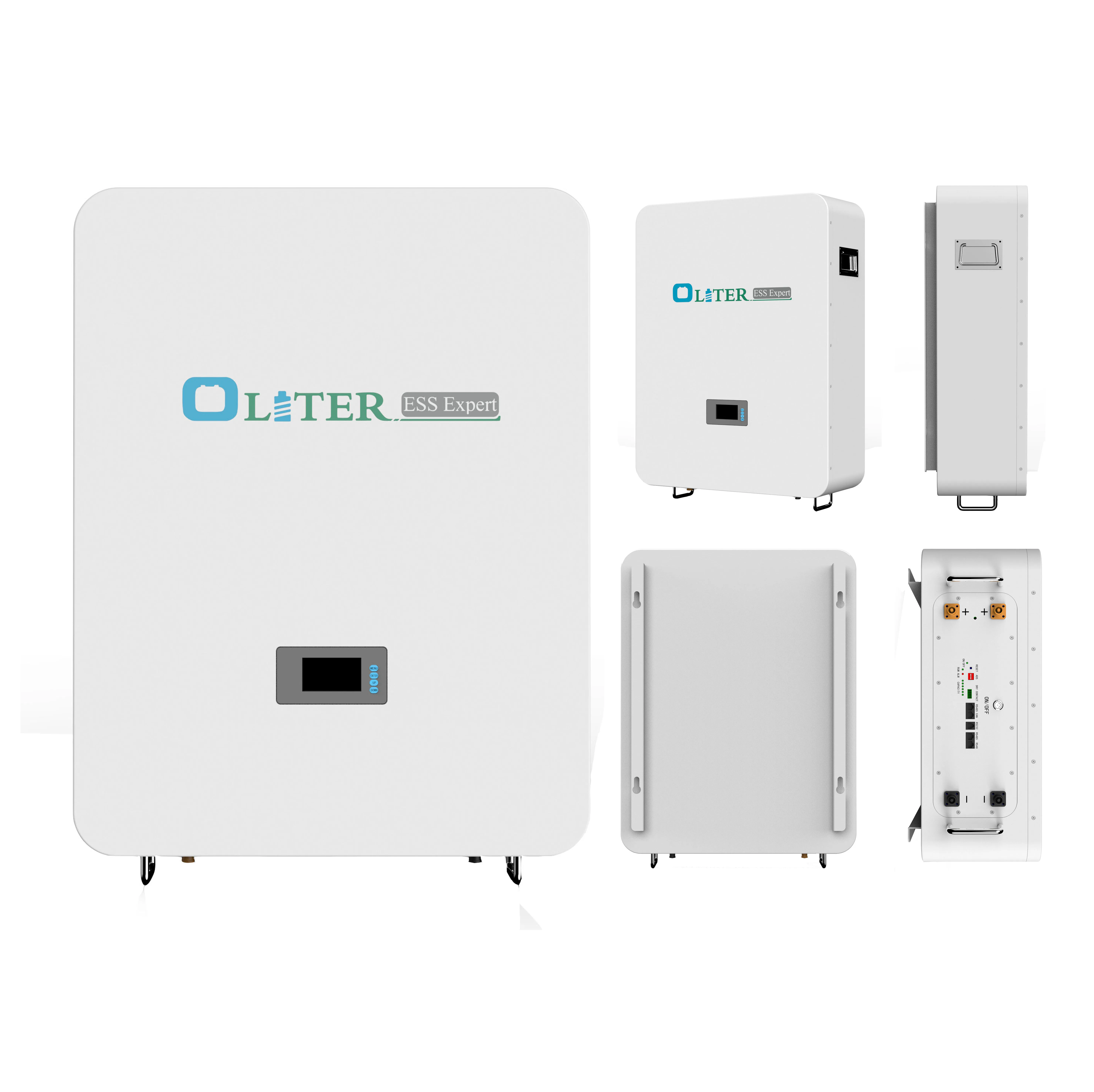 Oliter 51.2V 200Ah Power Wall Lithium Battery 1KWH LiFePO4 Powerwall Home Appliances 51.2V 100Ah Golf Carts Consumer Electronics