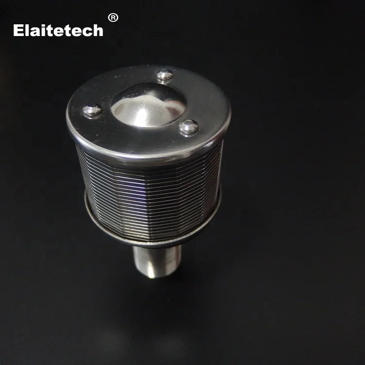 Rapid remove sand PP ABS tower and cylinder style water gravity filter strainer nozzle