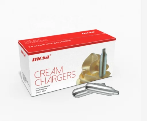 
2021 Good selling 8g n2o nitrous oxide cream chargers 24 bulk price Buy CE certification Mosa 