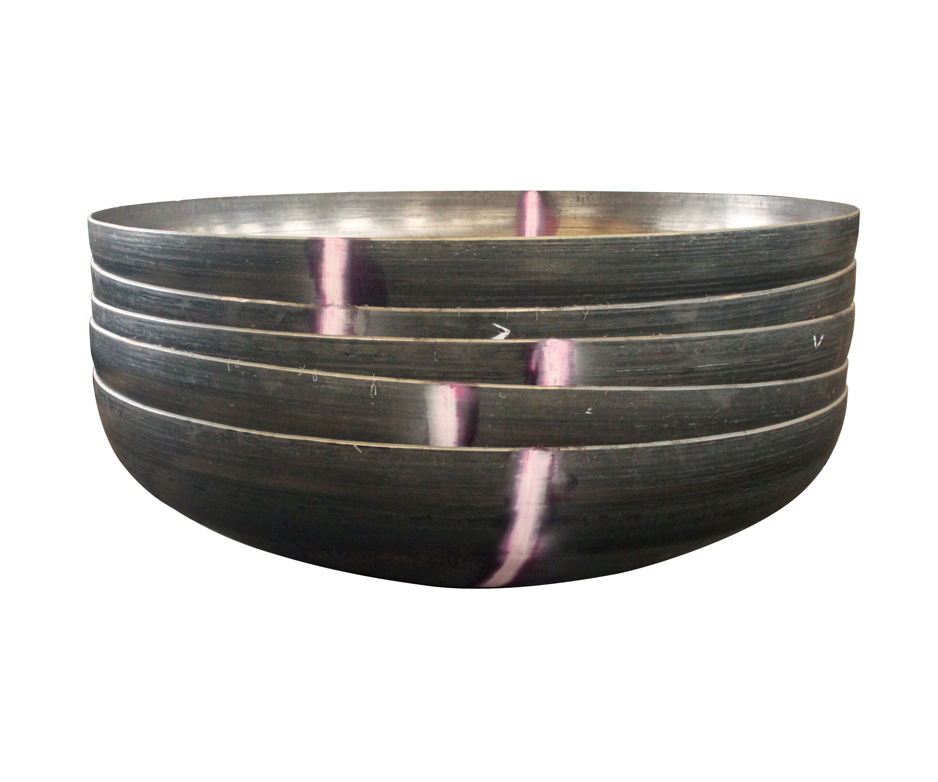 Pressure Vessel Tank Boiler Part Forged  Carbon Steel Dished Head with manhole