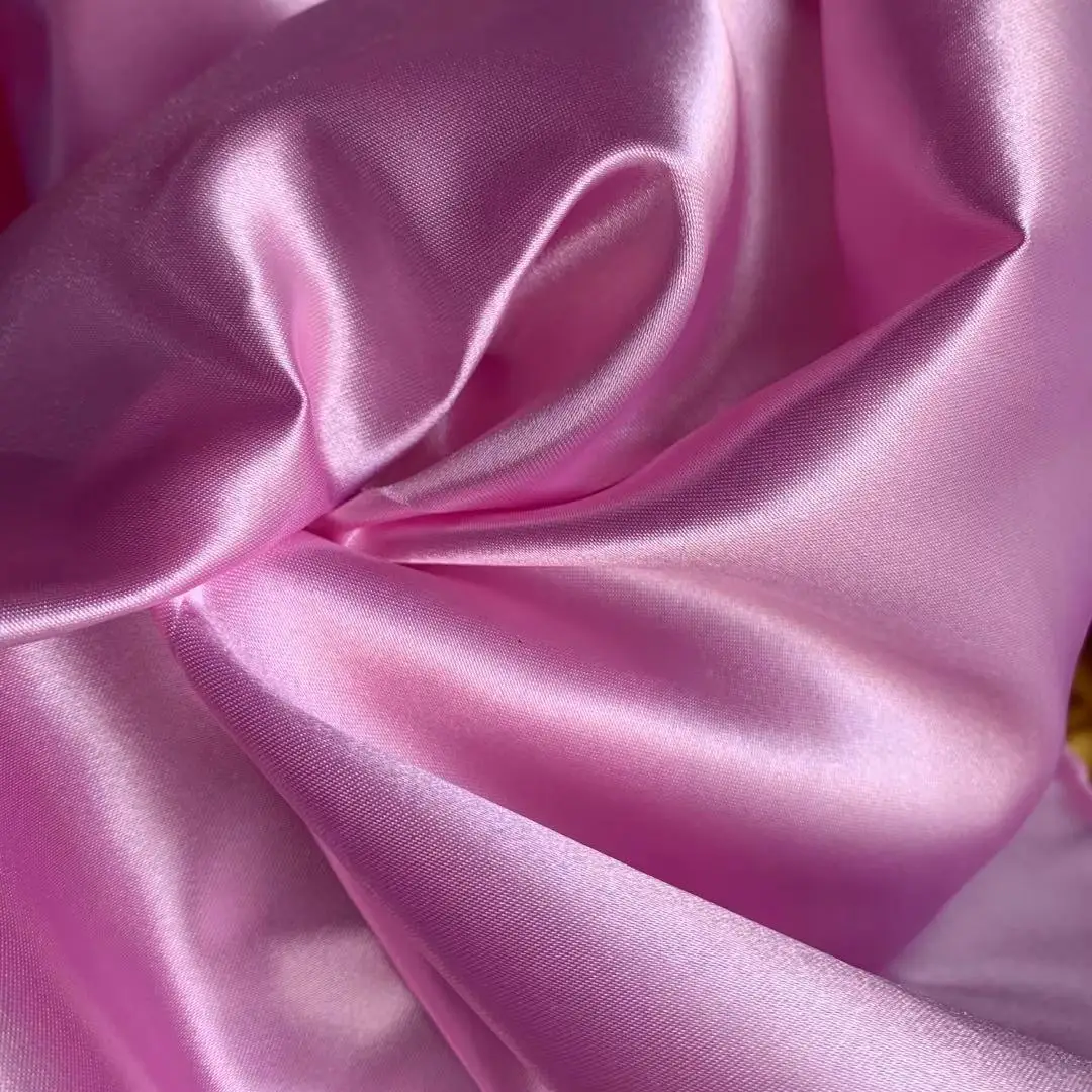 Satin Fabric 100% polyester Imitation Silk Fabric