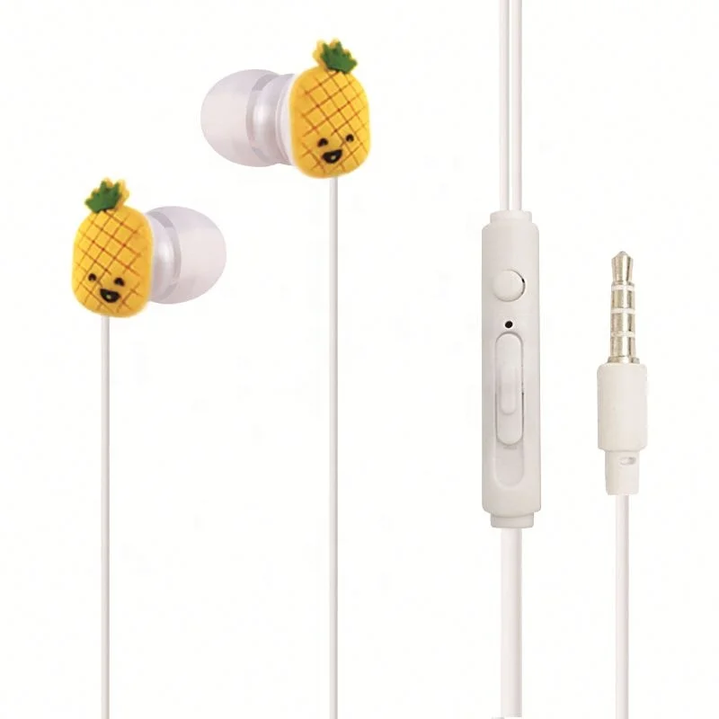 
Universal Fashion Colorful Computer Portable Earbud Music Mobile Phone Stereo Handsfree 3.5mm In-ear Wired Earphone With Mic 