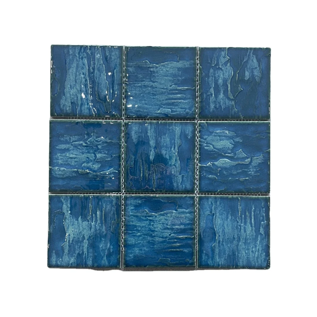 Modern design marble mosaic 30x30 tiles swimming pool 3d mosaic tiles porcelain ceramic mosaic tile