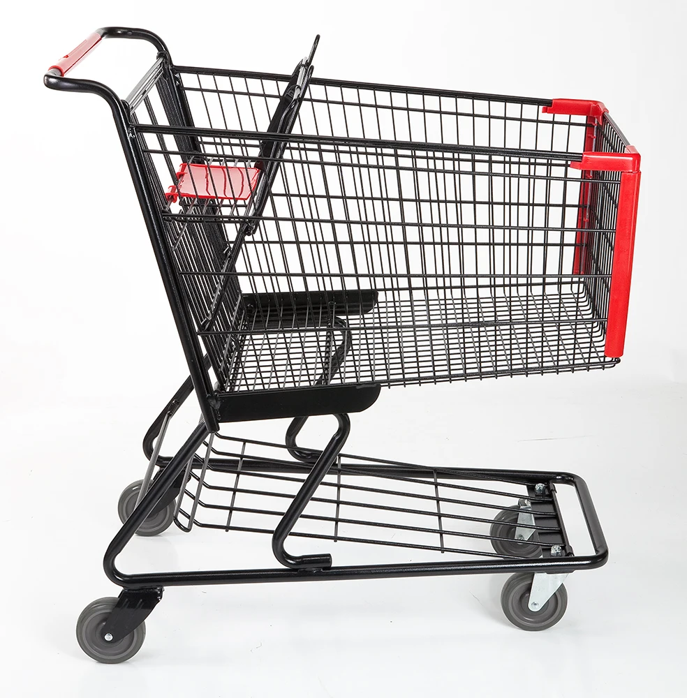 MOQ 100 PCS 180L Metal Shopping Cart for Supermarkets ( Technibilt Model 6240 )