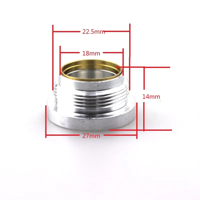 22.5mm Thread Diameter Aluminum Base Circuit Positions for C8 Flashlight