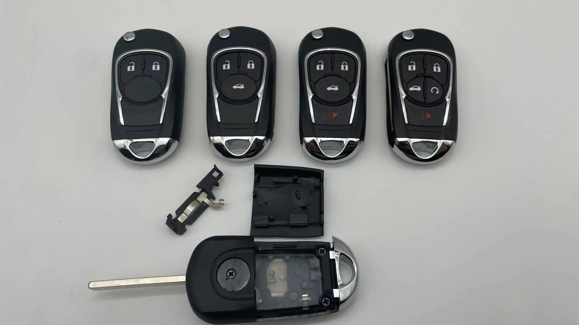 Автомобильный автомобильный Двигатель мотоциклетный флип-транспондер смарт-ключ для Chevrolet