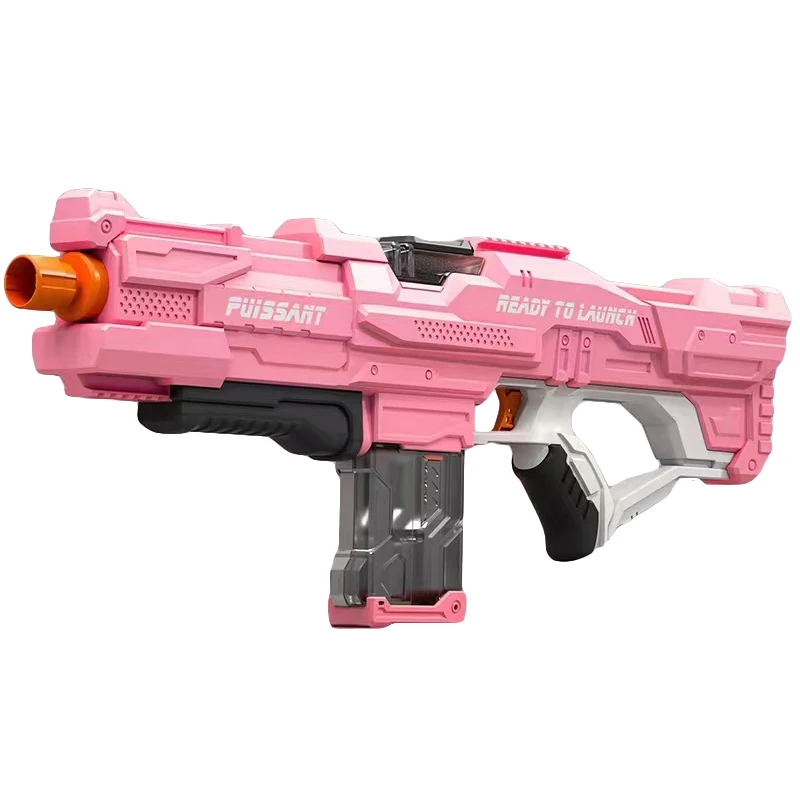 2022 Popular Kids Squirt Gun Outdoor Pool Summer Toys 800cc High Capacity Electric Automatic Water Gun Toy For Children