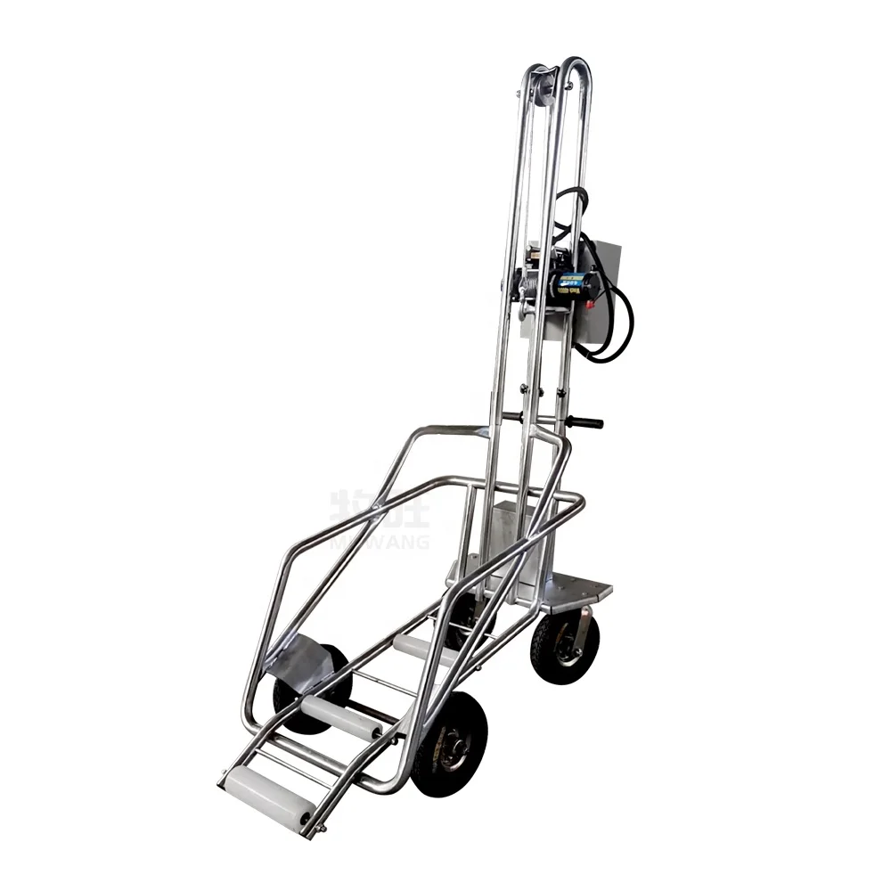 Manual pig trailer, carts for dead pig carrying machine