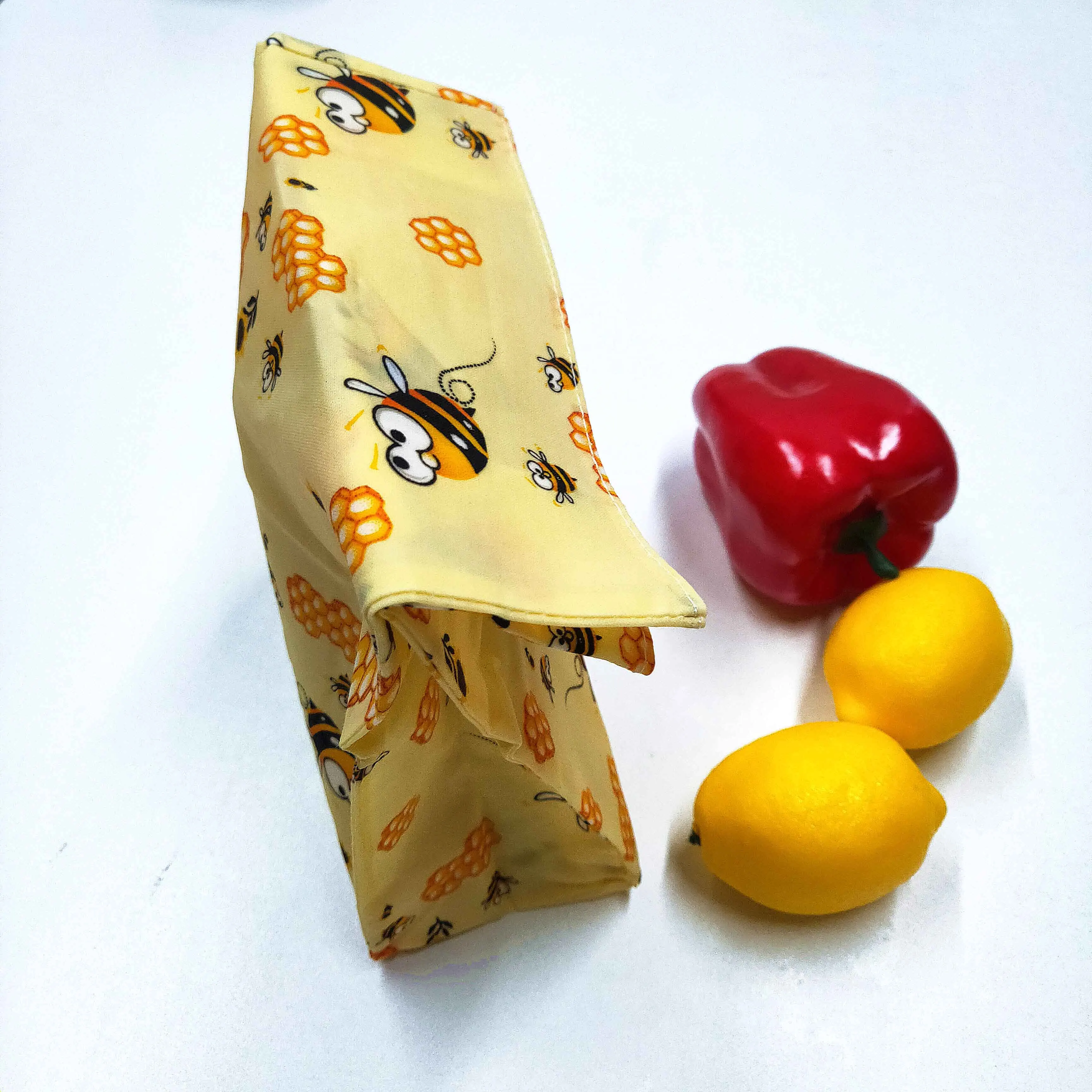  Экологически чистые многоразовые продуктовые пакеты оберточный рулон пчелиного воска ткань