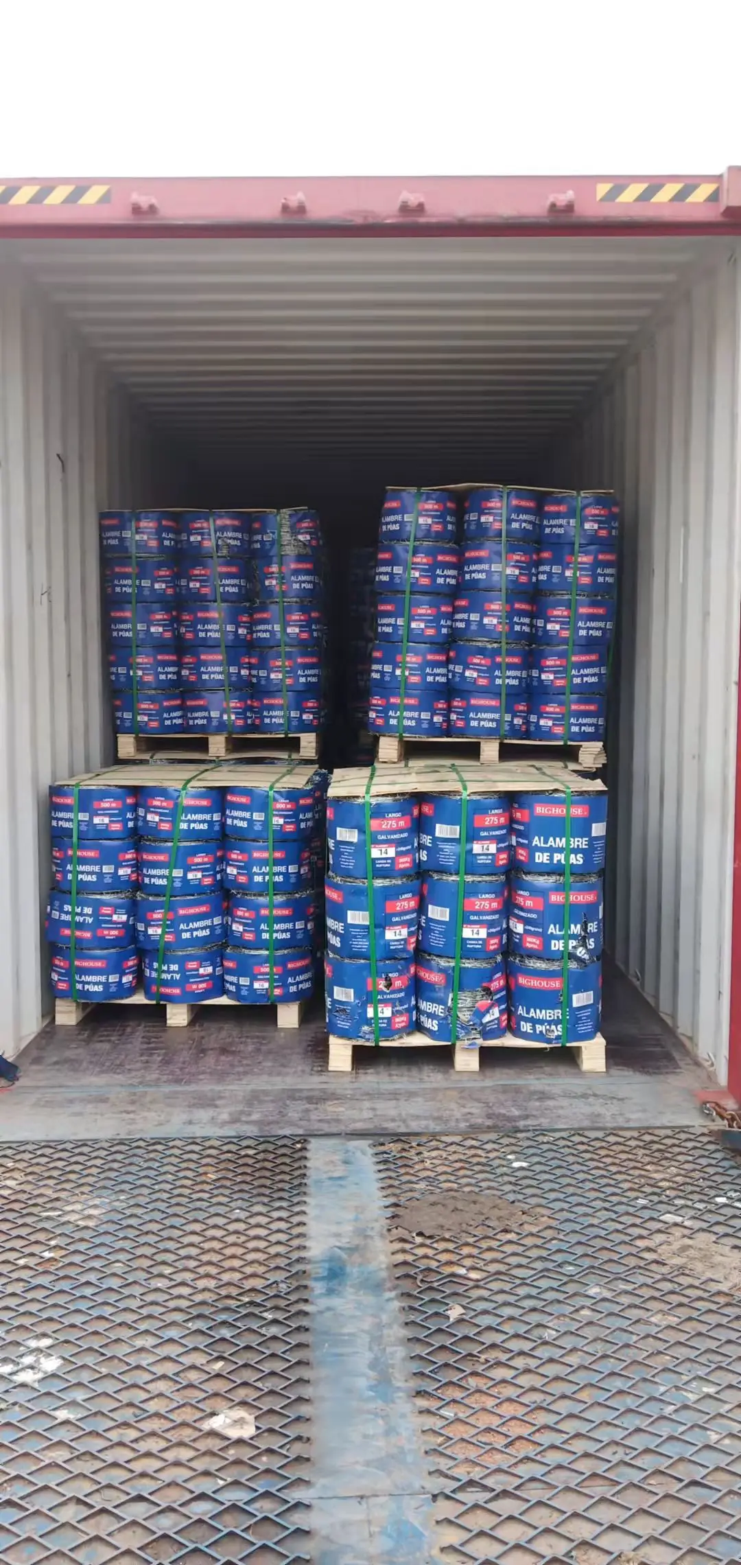 1.65mmx1.65mm Hot-Dipped Galvanized Barbed Wire Price 500m per Roll for safety fence