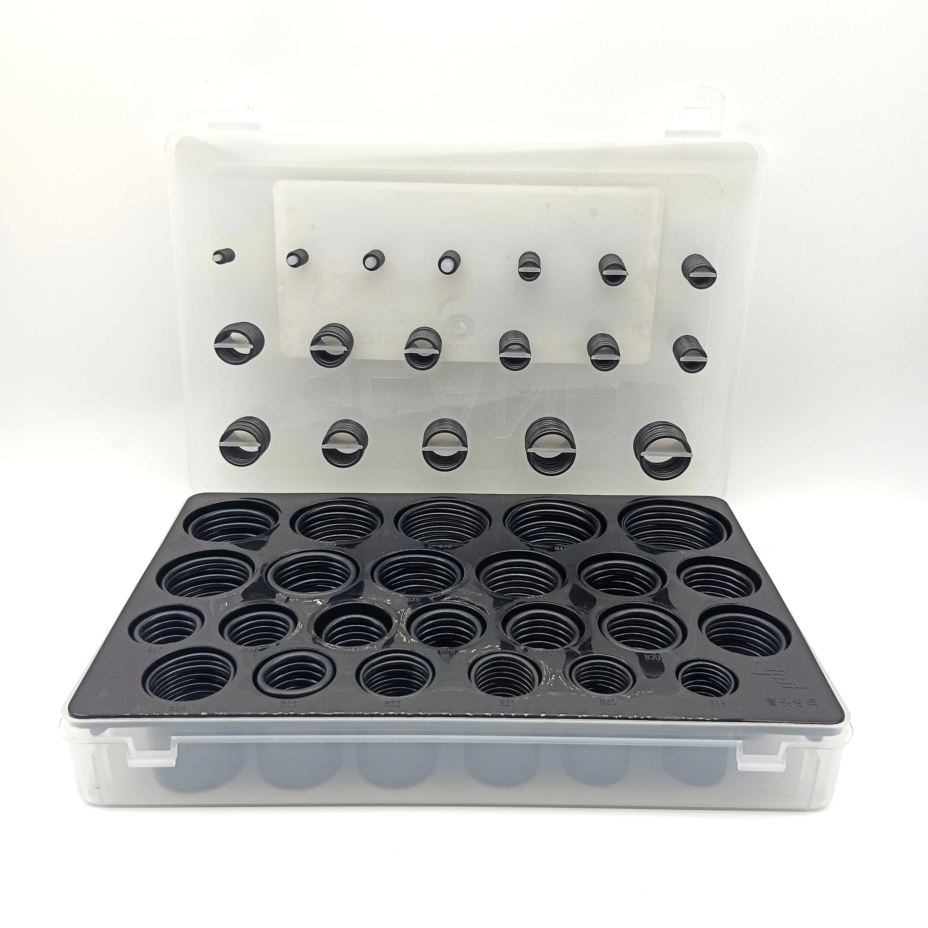 Factory Selling  42ITs 666pcs rubber oring and o-ring kit box for excavating machinery for SY parts
