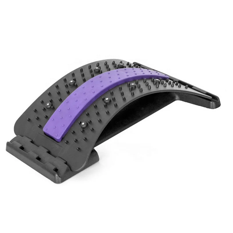 Magnetic Lumbar Back Stretcher Pain Relief Device For Bed Chair Car