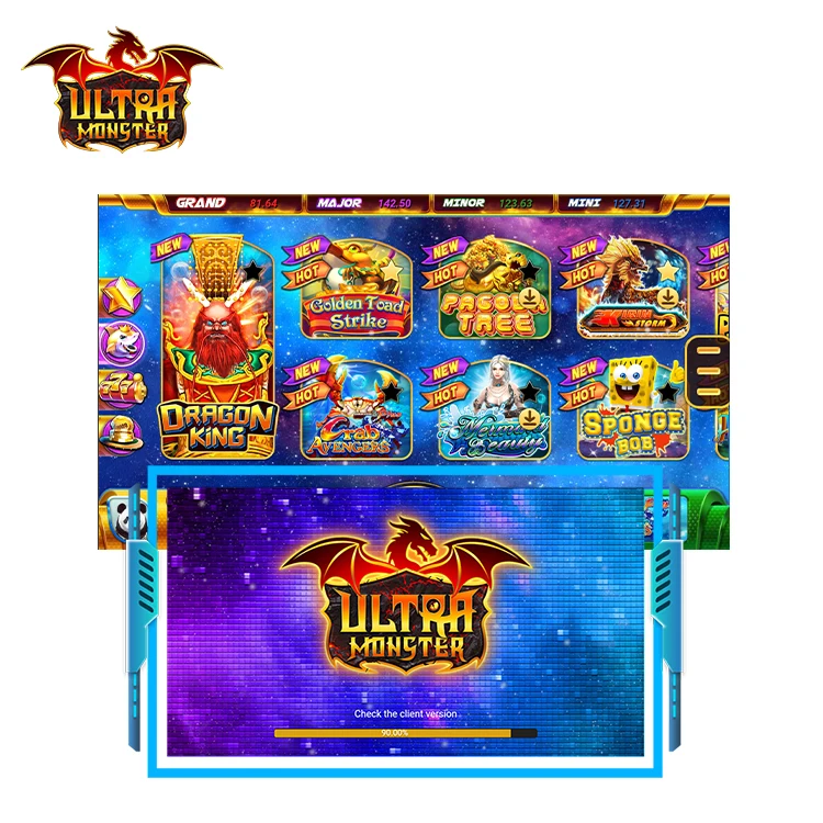 Hot Sale Arcade Ultra Monster Fish Shooting Game Online Fish Game Coin Operated Fishing Game Software