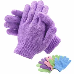 Body Massage Sponge Scrub Gloves Bath For Peeling Exfoliating Mitt Glove For Shower Resistance Wash Skin Moisturizing SPA Foam