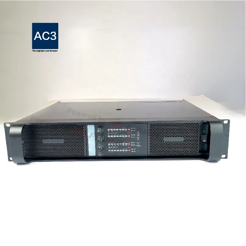 High power 10000W Switching power supply professional power amplifier with 4 channels