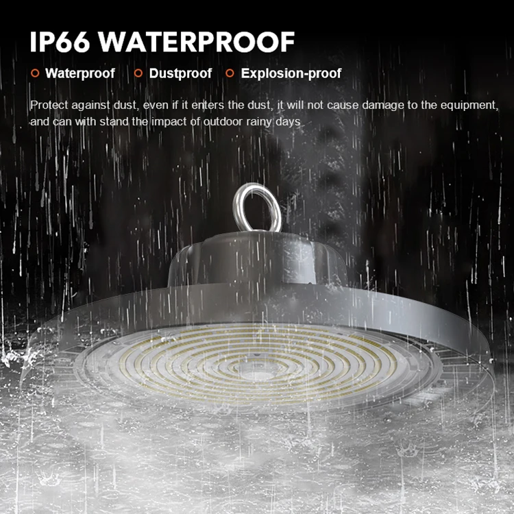 Светильники светодиодные для склада 5 лет гарантия водонепроницаемая IP66 100 Вт-300 Вт эффективная система охлаждения