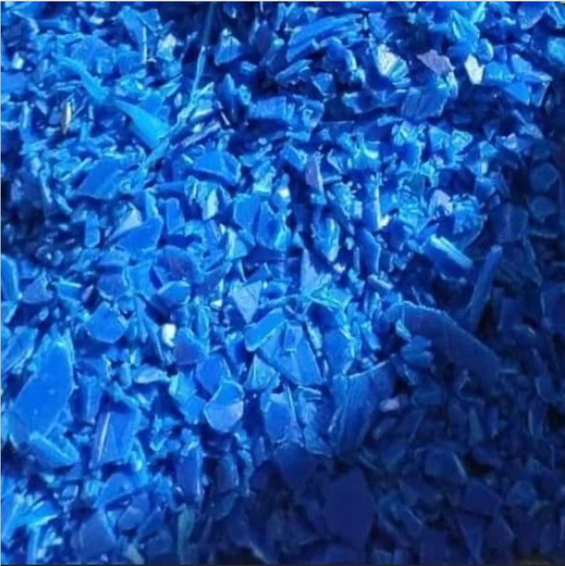 Regrind HDPE mix color Injection plastic scrap Polyester low density polyethylene stronger intermolecular forces bottles plastic