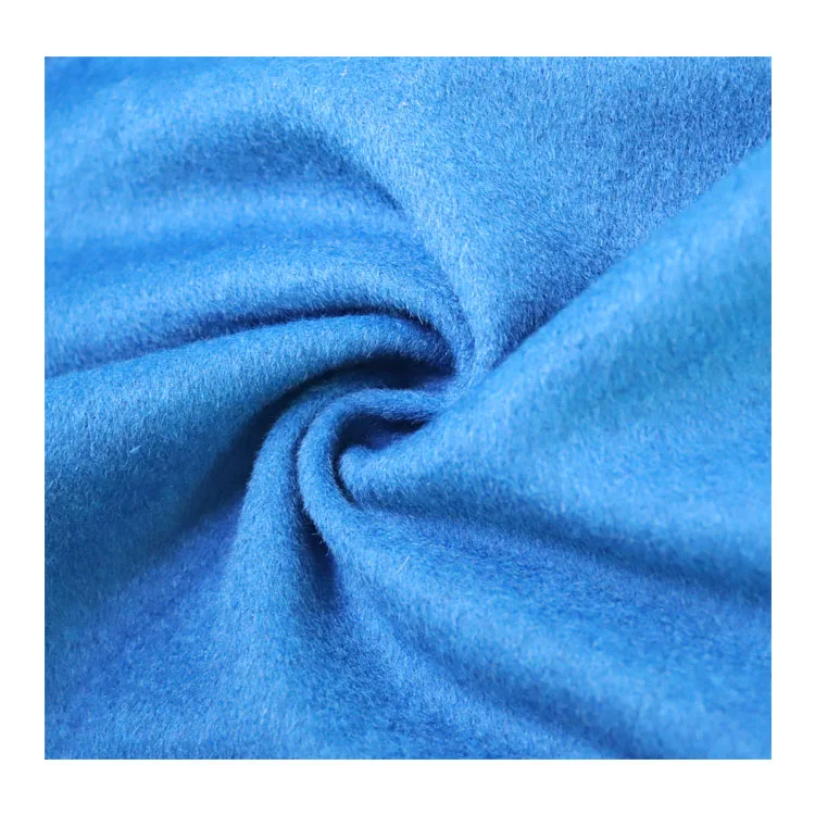 
high quality single side 50%wool 50%viscose blend fabric for suit 