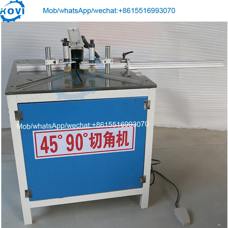 90 Degree Angle Cutter Corner for Aluminum Hydraulic Notching Machine