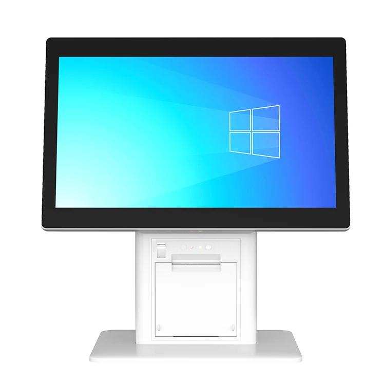 DLSUM-TA touch screen monitor with stand and customer display restaurant loyverse pos use portable monitor touchscreen