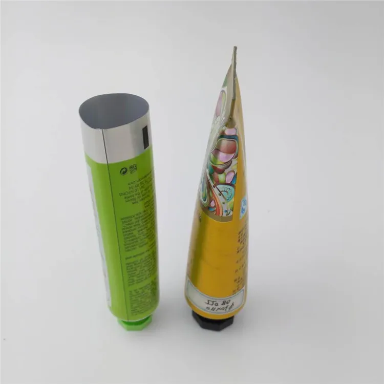 Пластиковая ламинированная Косметическая трубка 50 мл 90 мл с различным диаметром