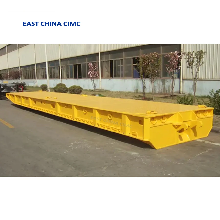 20FT 40FT 20-80Tons MAFI Truck Trailer With Wooden Floor For Hot Sale