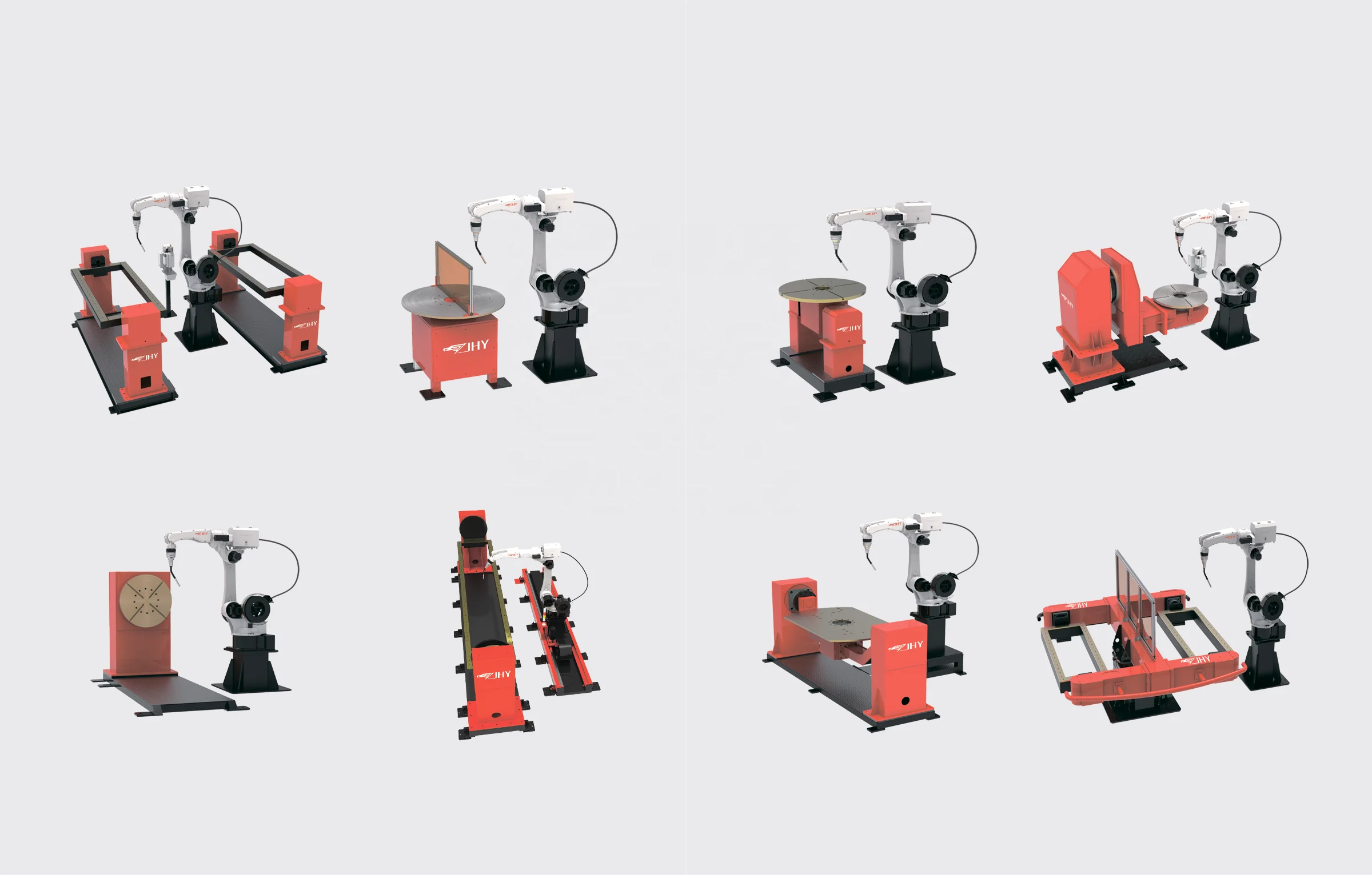 6 axis automatic industrial welding robot stationer robotic welding machine