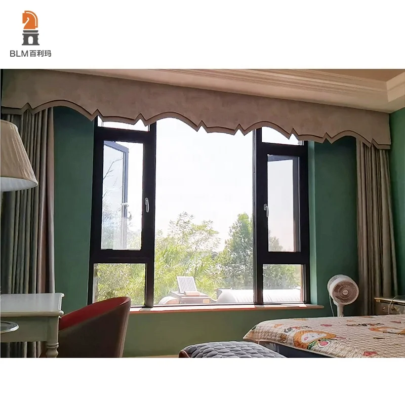 High Quality American Style Modern windows Living Room Villa Living room Hurricane Prevention soundproof windows