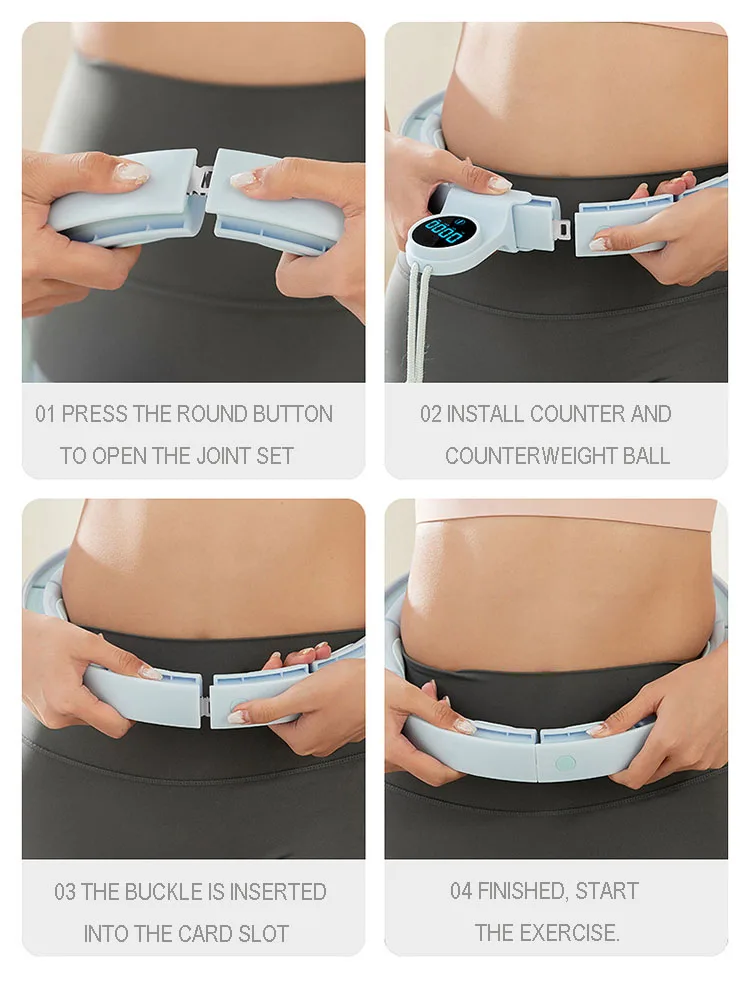 Detachable Psoas Muscle Releasetool Yoga And Pilates Weighted Smart Fitness Rings